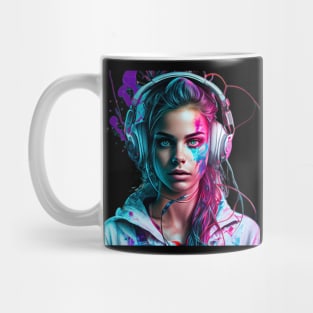 Techno Girl 3 Mug